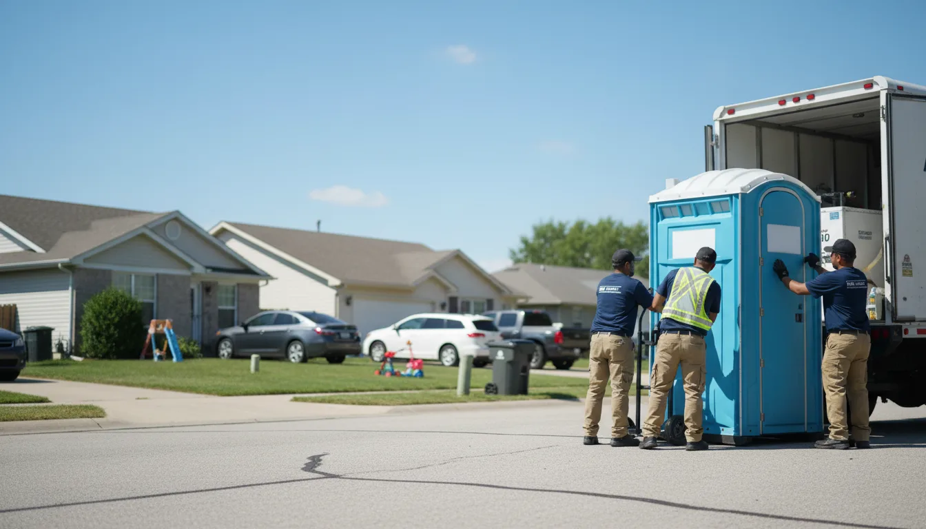 Standard Porta Potty Rentals in Omaha, IL near me
